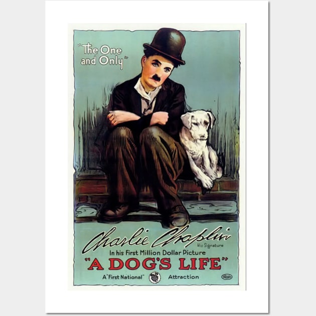 A Dog's Life Movie Poster Wall Art by Noir-N-More